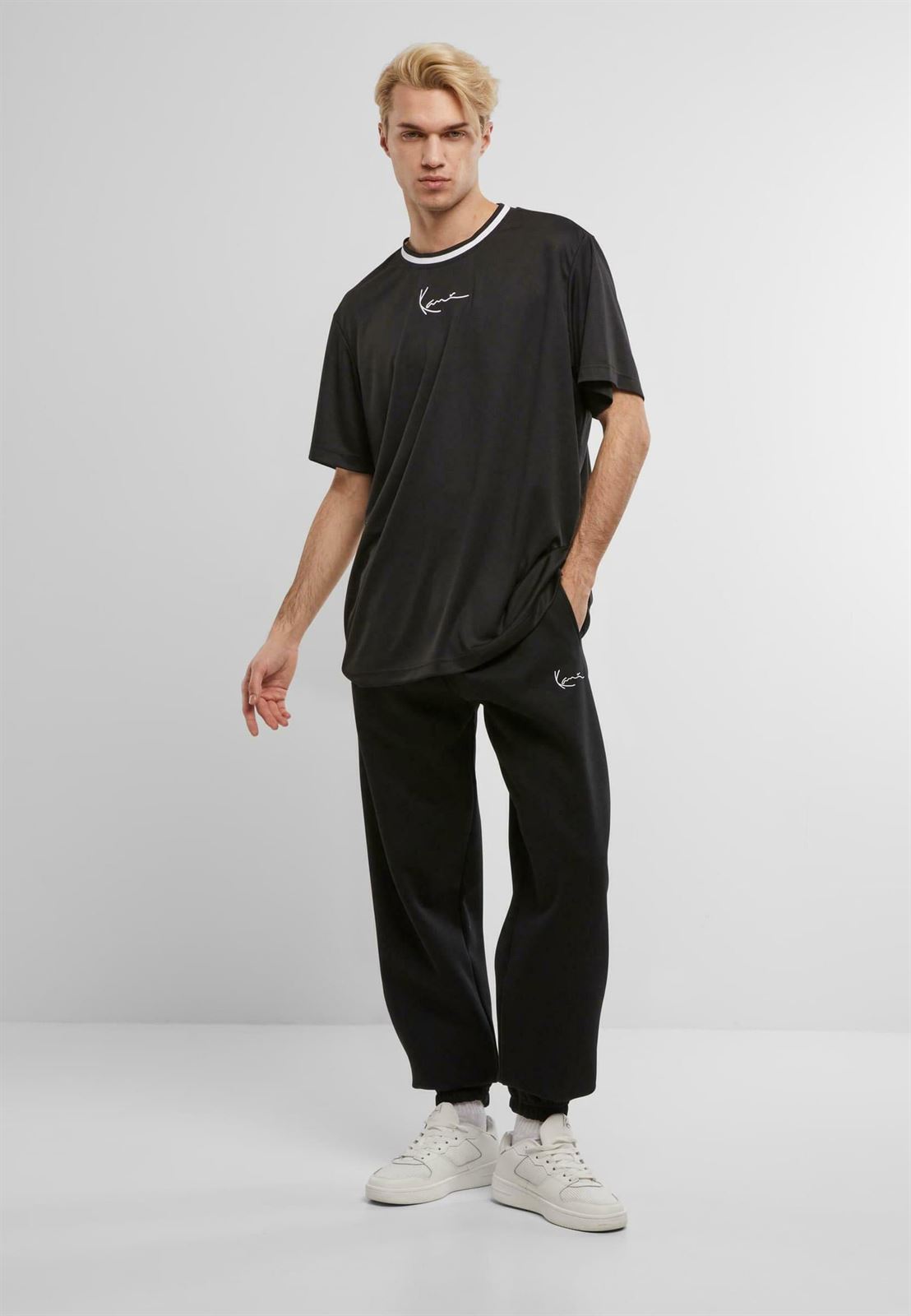 Pantalón Karl Kani Signature Essential Regular Fit KA9519 KM-PL011-001 - Imagen 2