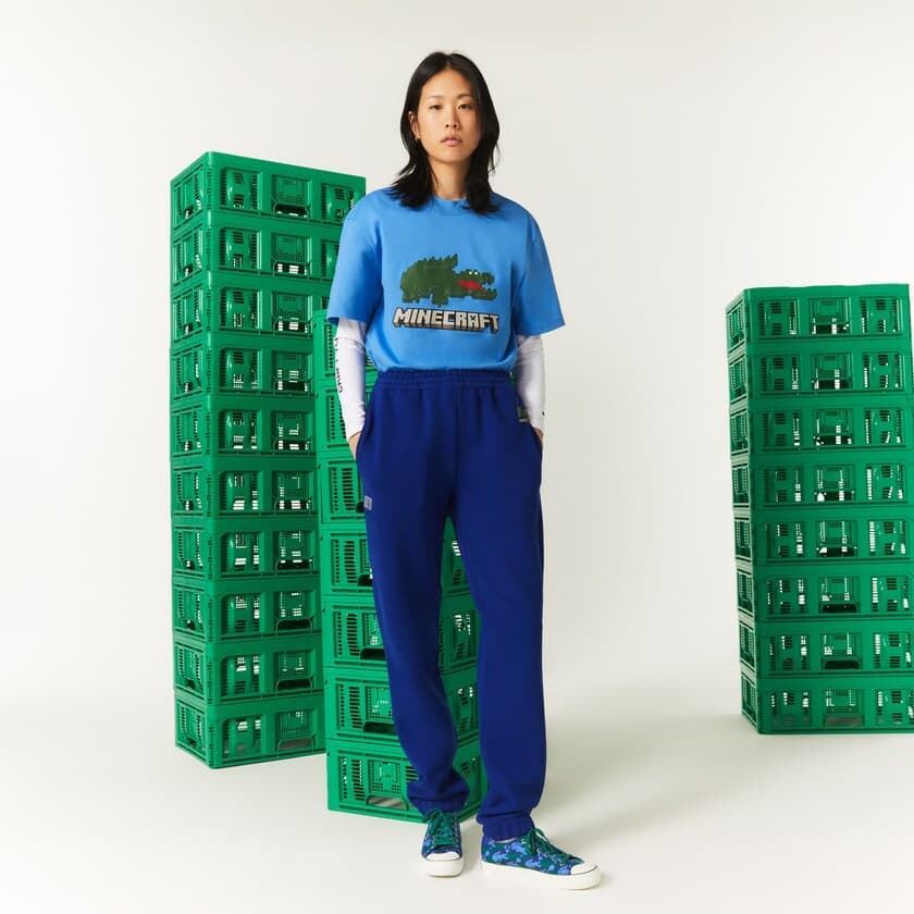 Pantalón Lacoste x Minecraft XH5581-00 BDM COSMIQUE - Imagen 5