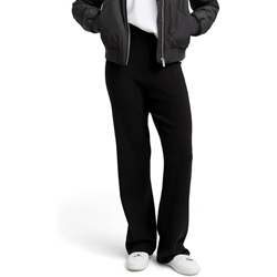 Pantalón largo TOM TAILOR 1047912 14482 KNITTED PANTS deep black - Imagen 1