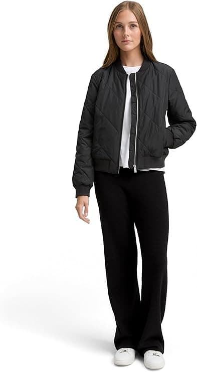 Pantalón largo TOM TAILOR 1047912 14482 KNITTED PANTS deep black - Imagen 2
