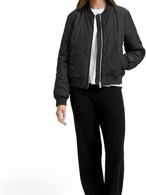 Pantalón largo TOM TAILOR 1047912 14482 KNITTED PANTS deep black - Imagen 2