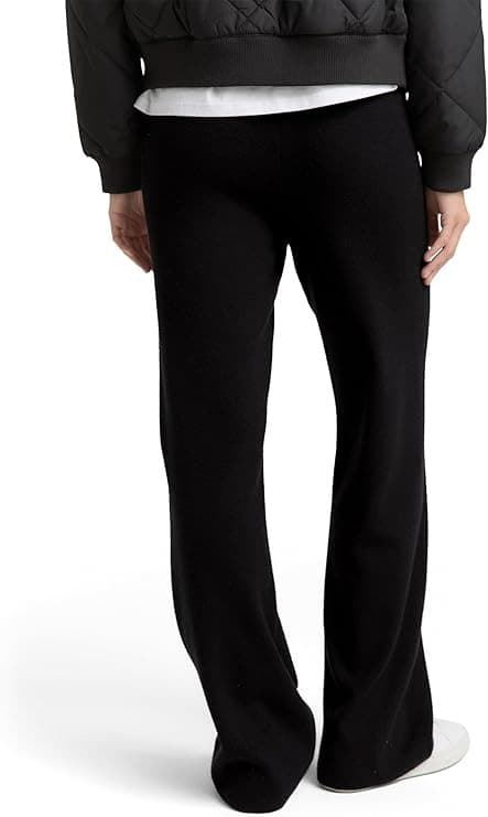 Pantalón largo TOM TAILOR 1047912 14482 KNITTED PANTS deep black - Imagen 3