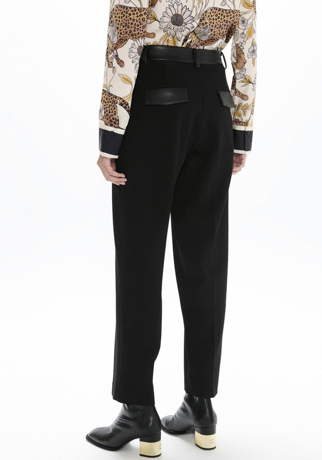 Pantalón Lola Casademunt Fit Barcelona Punto Roma LF2614006 00N - Imagen 2