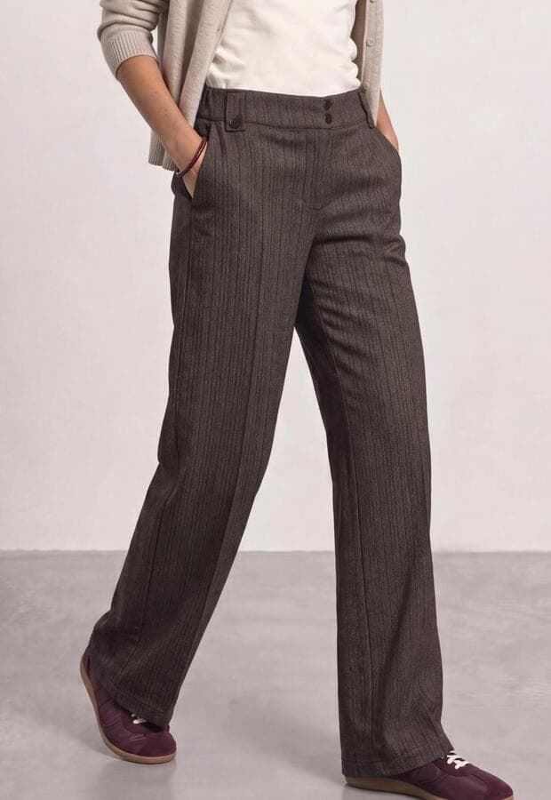 Pantalón Marrón Street One Black Coffe 381479 37874 - Imagen 1
