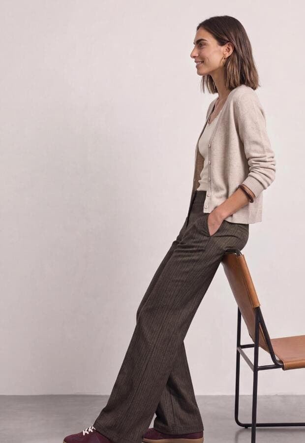 Pantalón Marrón Street One Black Coffe 381479 37874 - Imagen 4