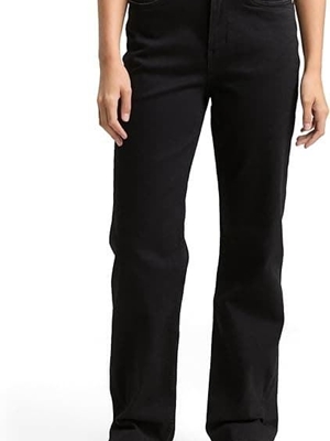 Pantalón Negro Denim Ttelin Straight Tom Tailor 1048910 10270 - Imagen 1