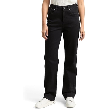 Pantalón Negro Denim Ttelin Straight Tom Tailor 1048910 10270 - Imagen 1