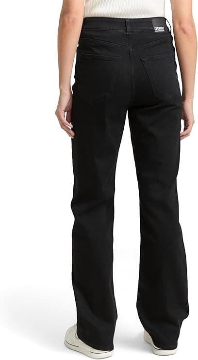 Pantalón Negro Denim Ttelin Straight Tom Tailor 1048910 10270 - Imagen 2