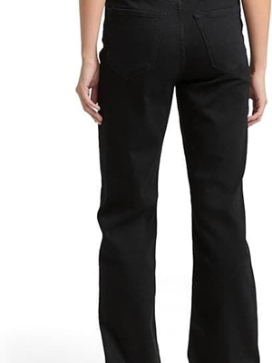 Pantalón Negro Denim Ttelin Straight Tom Tailor 1048910 10270 - Imagen 2
