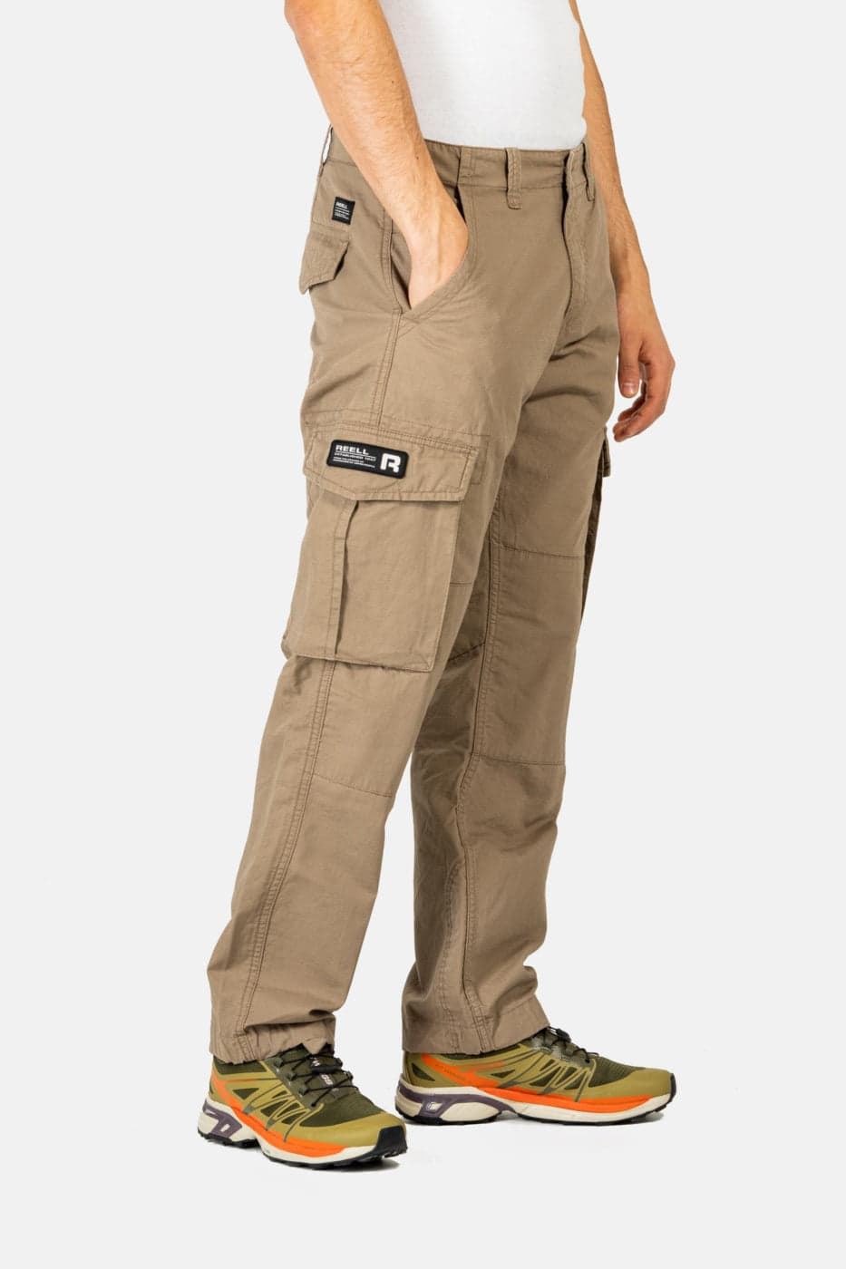 Pantalón REELL Cargo Ripstop RE3955 Taupe - Imagen 3