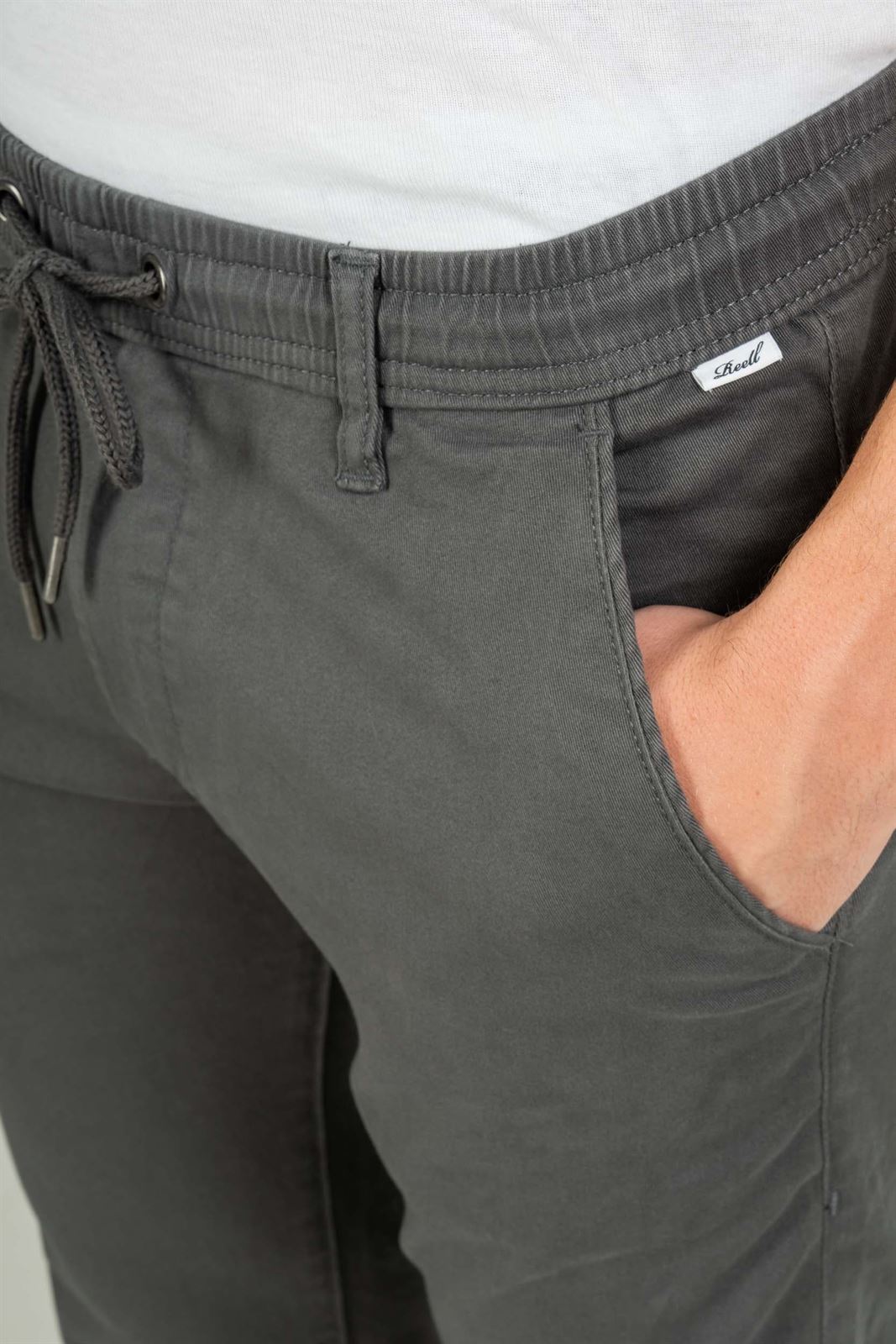 Pantalón Reell Easy ST Vulcan Grey - Imagen 6