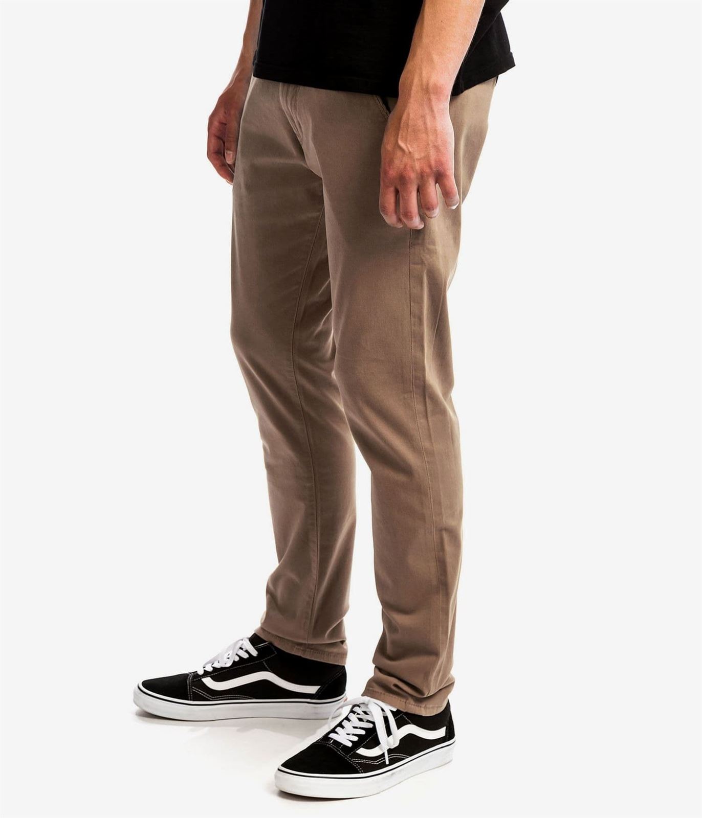 Pantalón Reell Flex Tapered Chino Dark Sand RE3638 - Imagen 3