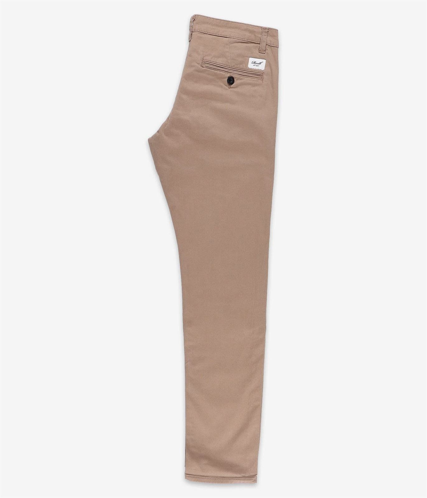 Pantalón Reell Flex Tapered Chino Dark Sand RE3638 - Imagen 6