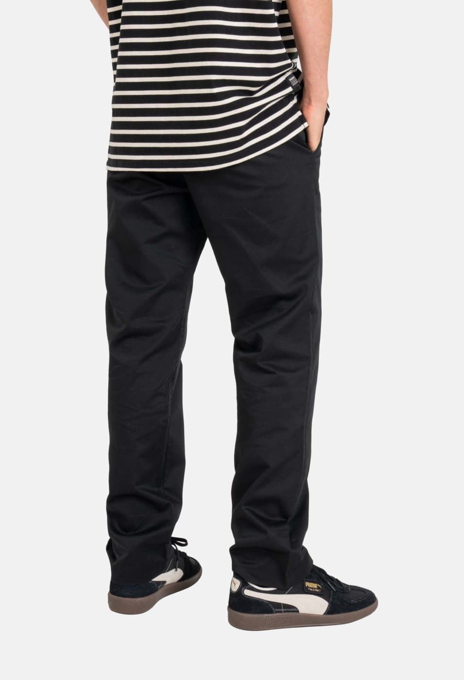 Pantalón REELL Metro Flex Chino PC Deep Black RE4016 - Imagen 2