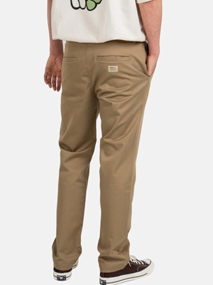 Pantalón REELL Metro Flex Chino PC Deep Dark Sand - Imagen 2