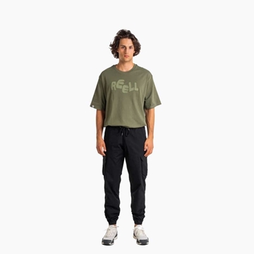 Pantalón Reell Reflex Cargo Deep Black - Imagen 1