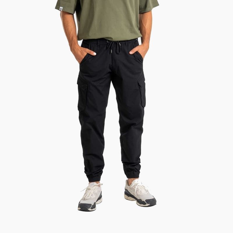 Pantalón Reell Reflex Cargo Deep Black - Imagen 4