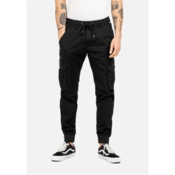 Pantalón Reell REFLEX CARGO LW 3359 BLACK - Imagen 1