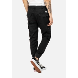 Pantalón Reell REFLEX CARGO LW 3359 BLACK - Imagen 2