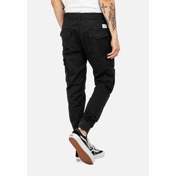 Pantalón Reell REFLEX CARGO LW 3359 BLACK - Imagen 2