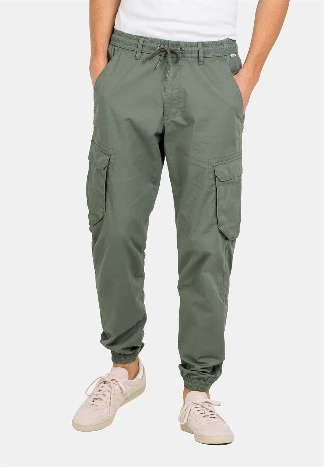 Pantalón Reell Reflex Cargo LW Light Olive RE3083 - Imagen 1