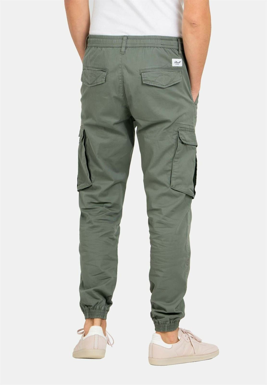 Pantalón Reell Reflex Cargo LW Light Olive RE3083 - Imagen 3