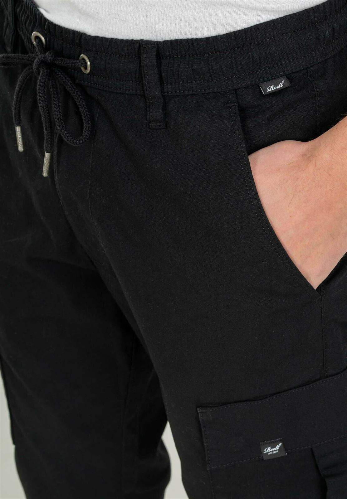 Pantalón REELL Reflex Easy Cargo BR deep black - Imagen 3