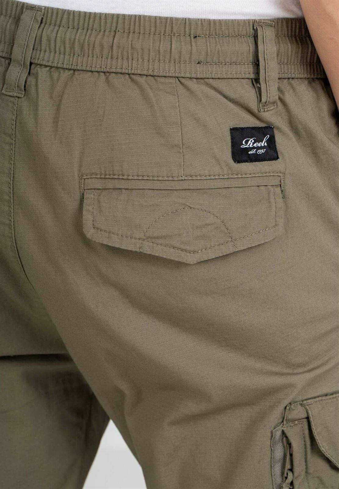 Pantalón REELL Reflex Easy Cargo BR Olive - Imagen 4