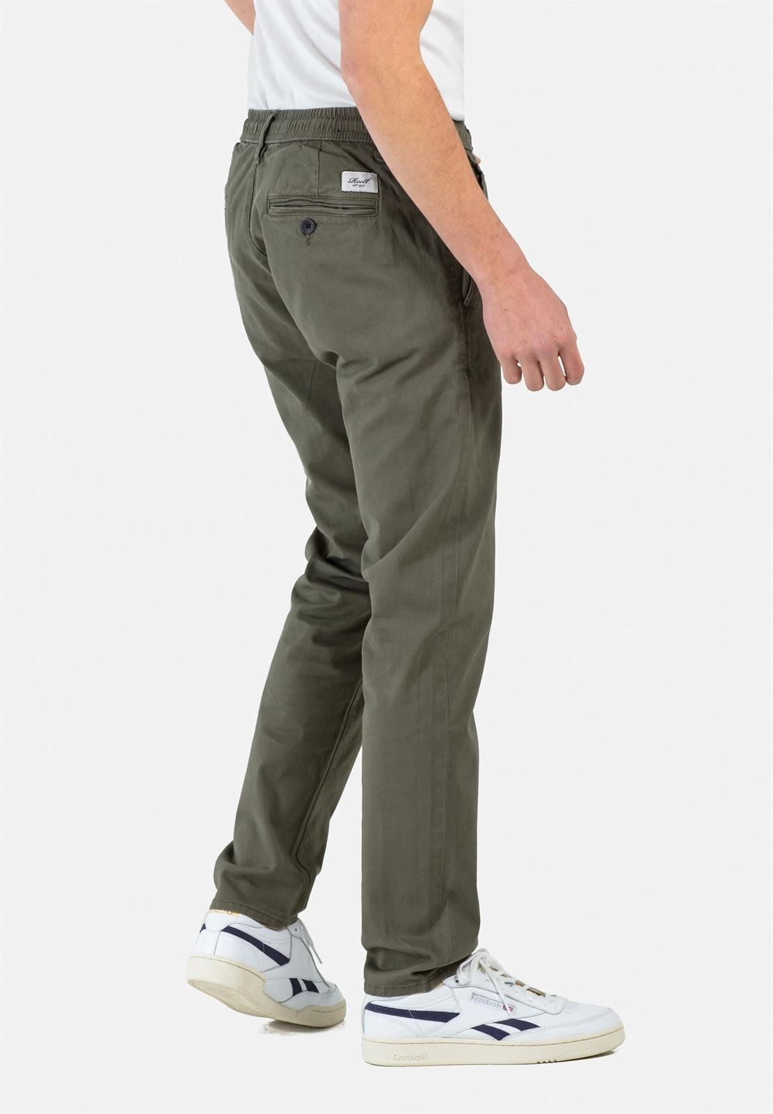 Pantalón Reell Reflex Easy ST 2995 Olive - Imagen 3