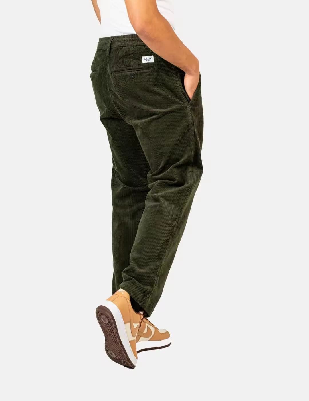 Pantalon REELL REFLEX LOOSE CHINO DARK GREEN - Imagen 2