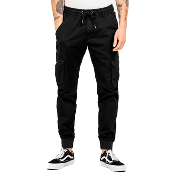 Pantalón Reell Reflex Rib Cargo Black RE4364 - Imagen 1