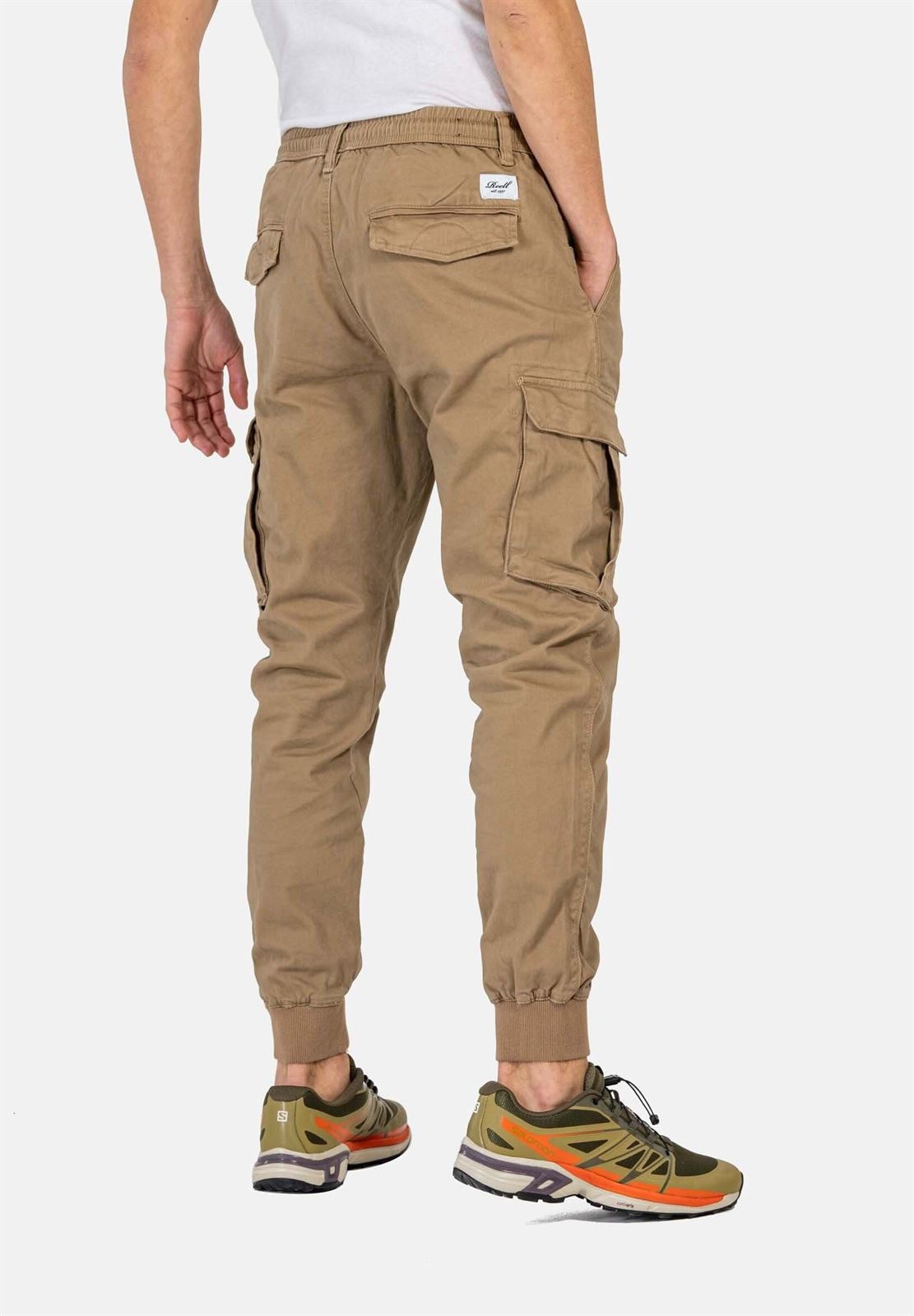 Pantalón Reell Reflex Rib Cargo Dark Sand RE4365 - Imagen 3