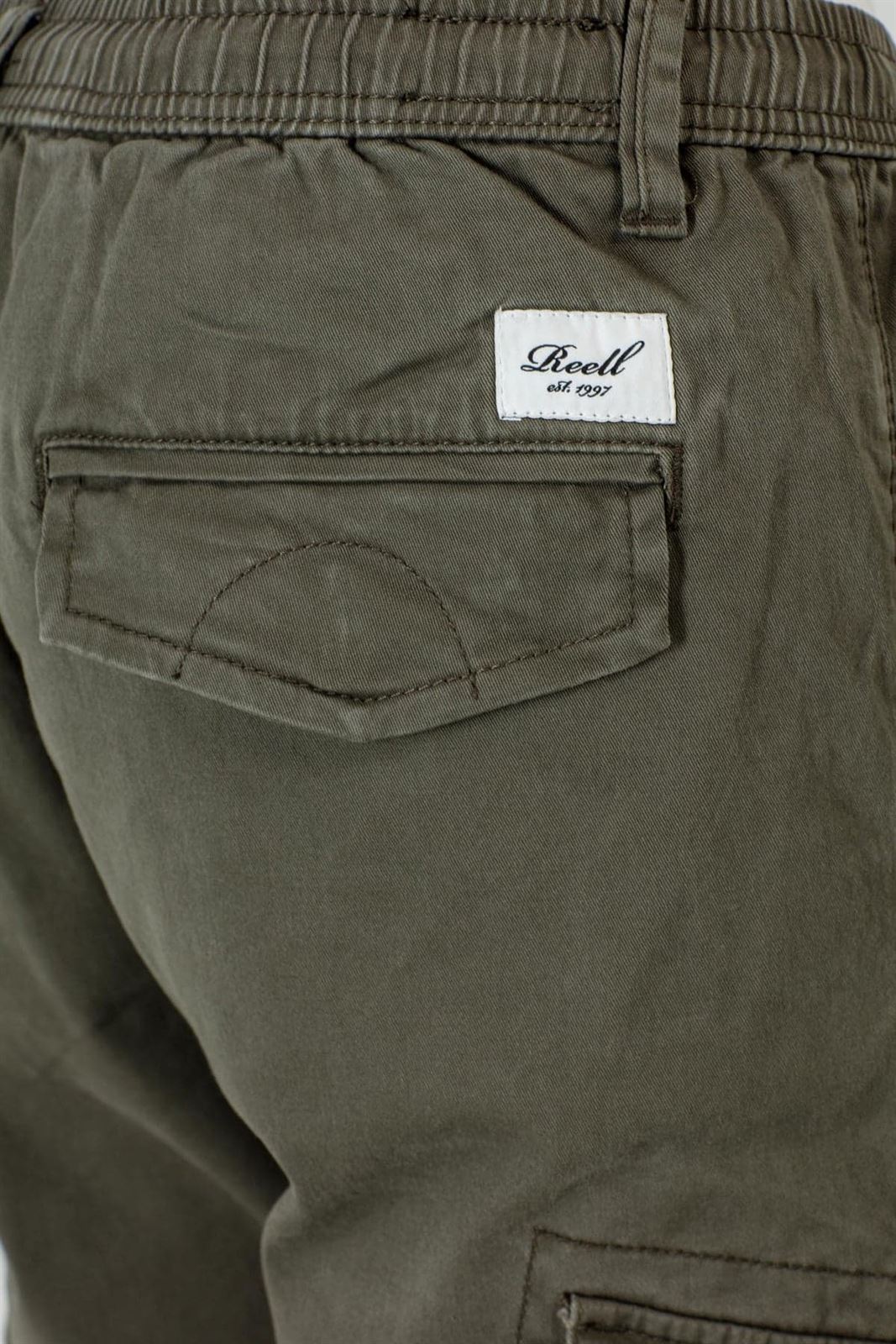 Pantalón Reell Reflex Rib Cargo Olive RE4366 - Imagen 4