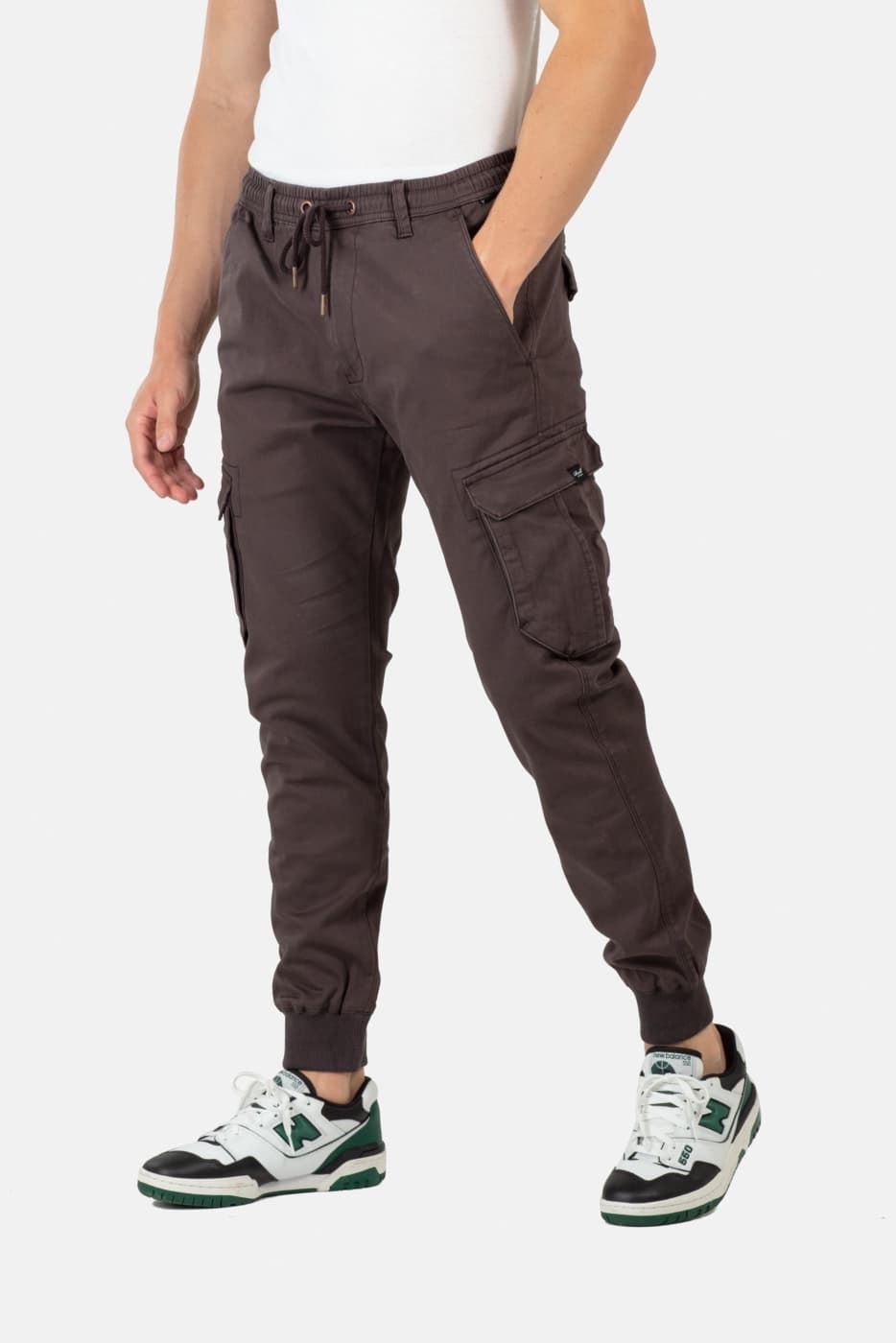 Pantalon REELL Reflex Rib Cargo RE1146 REDDISH BROWN