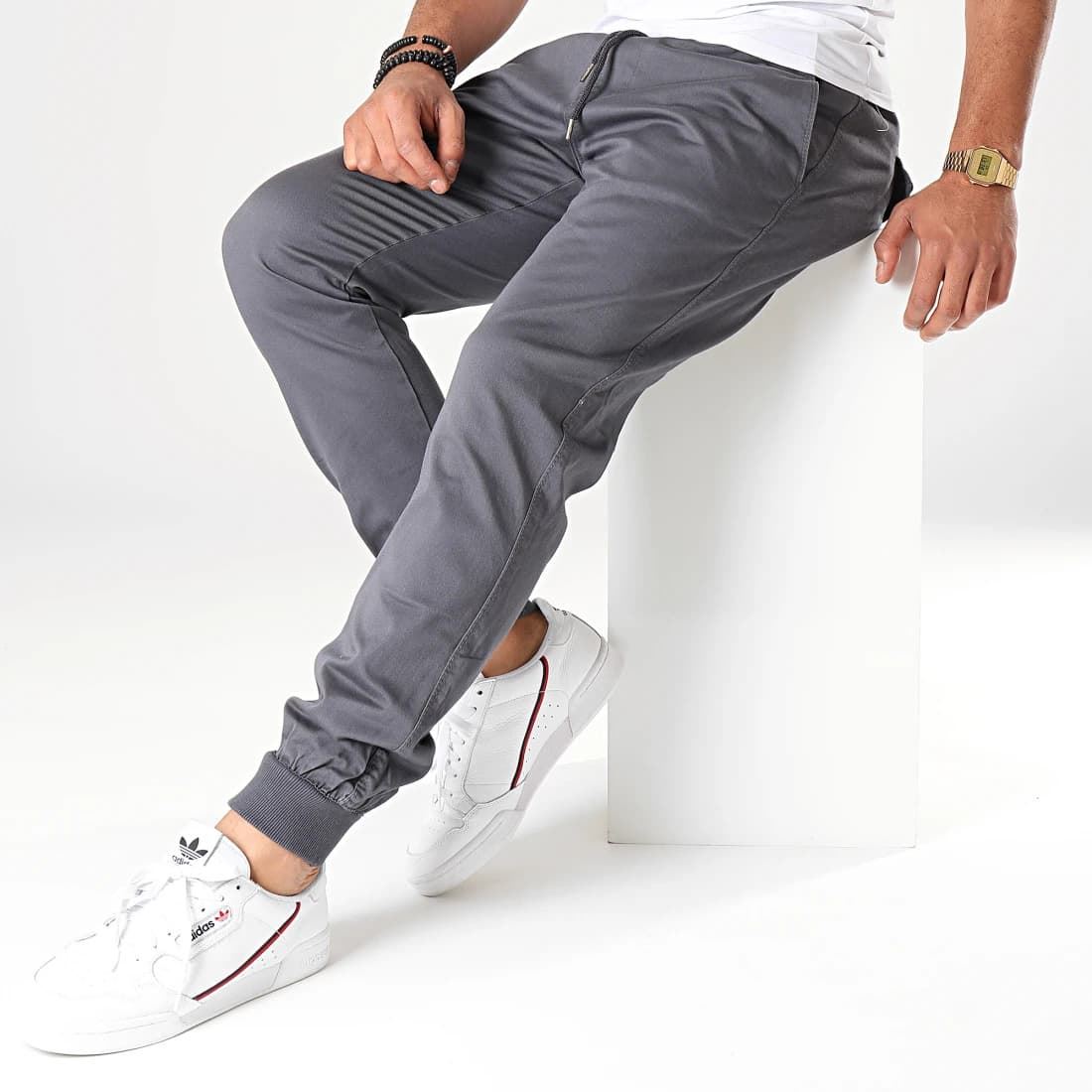 Pantalón REELL REFLEX RIB PANT VULCAN GREY - Imagen 2