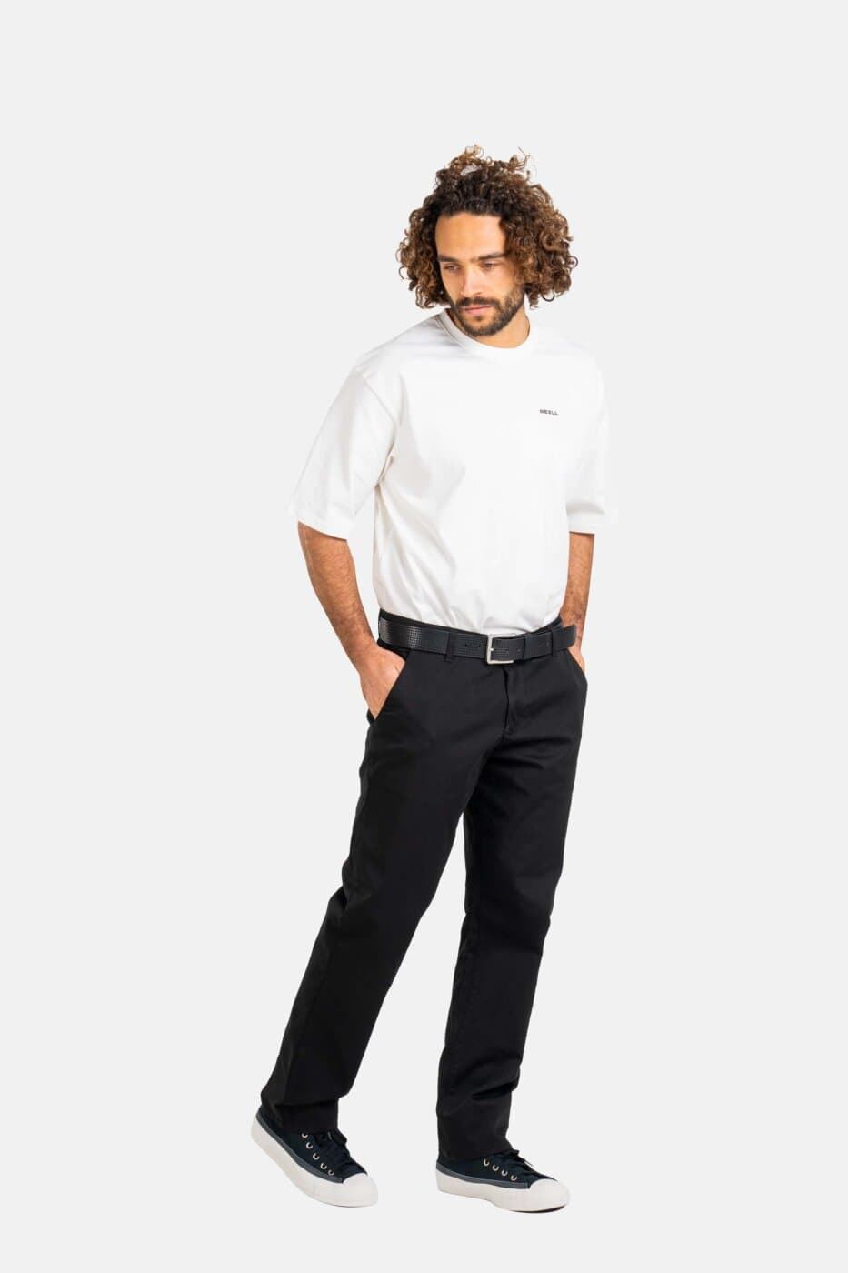Pantalón Reell Regular Flex Chino Black RE4396 - Imagen 1