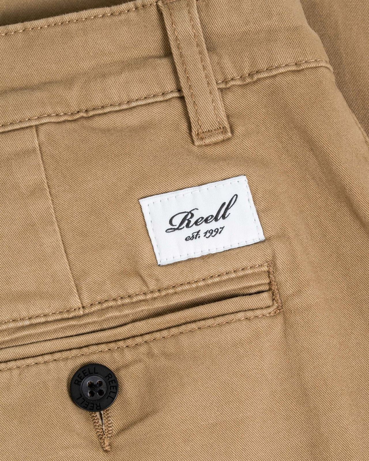 Pantalón Reell Regular Flex Chino Dark Sand RE4397 - Imagen 2
