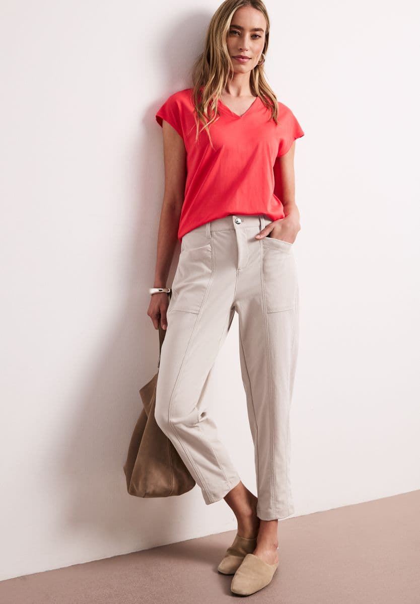 Pantalón STREET ONE 380801 17727 CLAY SAND - Imagen 2