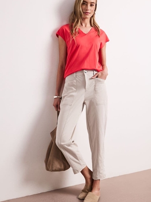 Pantalón STREET ONE 380801 17727 CLAY SAND - Imagen 2