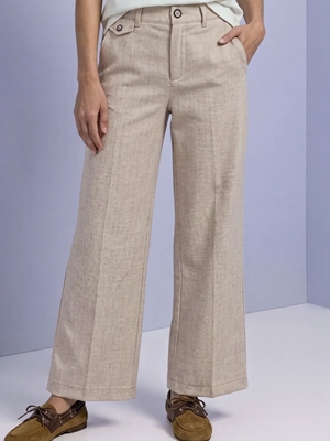 Pantalón Street One Amalia Melange 380879 27865 - Imagen 1