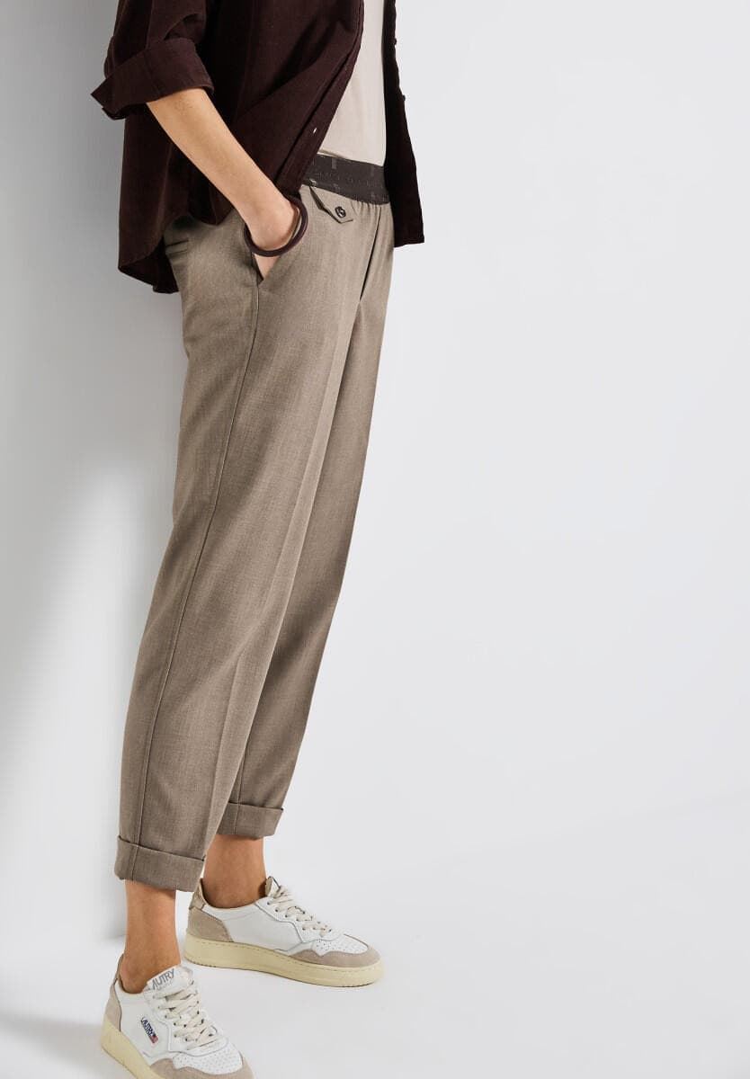 Pantalón Street One Chino Melaneg Elastic 373694 26908 - Imagen 2
