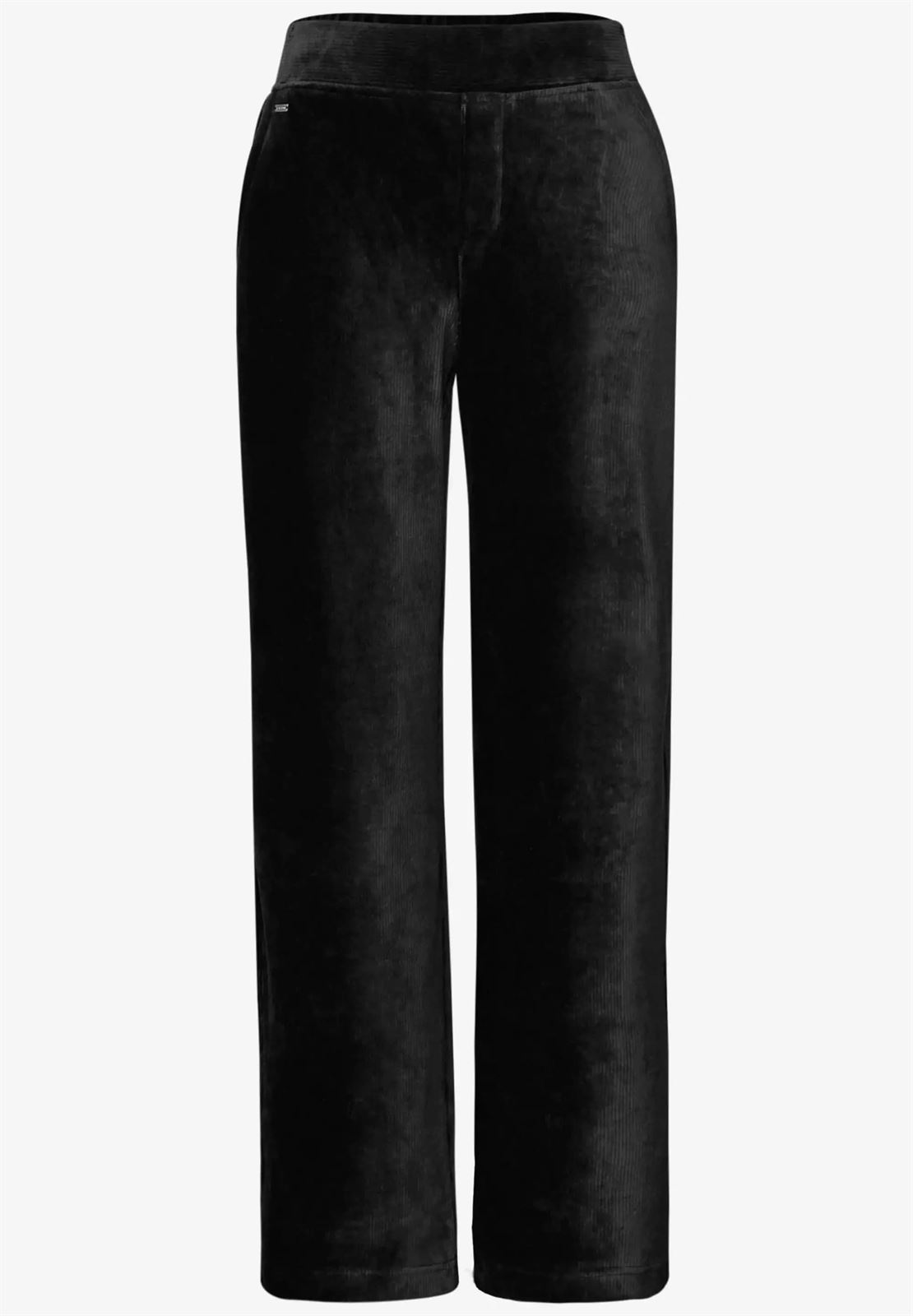 Pantalón Street One LTD QR Jesey Cord 379552 10001 Black - Imagen 1