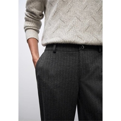 Pantalón Street One QR Style Chino Fishbon Black 379684 20001 - Imagen 2