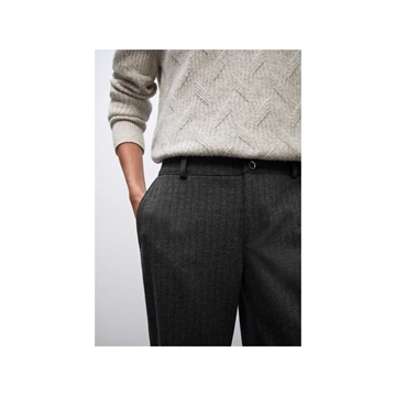 Pantalón Street One QR Style Chino Fishbon Black 379684 20001 - Imagen 2