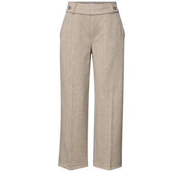 Pantalón Street One Straight Leg Melange Malted Beige 379687 26916 - Imagen 2