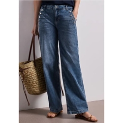 Pantalón Street One Style Wide Blue 380973 18085 - Imagen 1