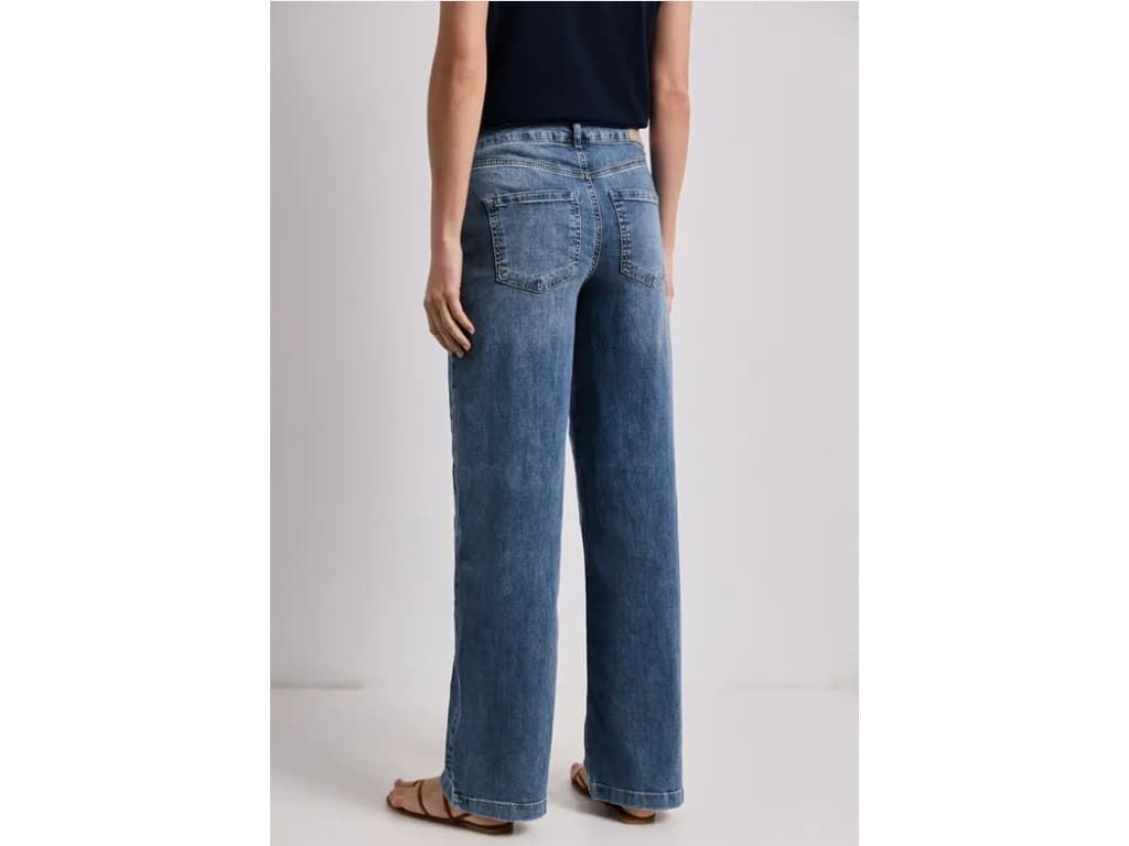 Pantalón Street One Style Wide Blue 380973 18085 - Imagen 2