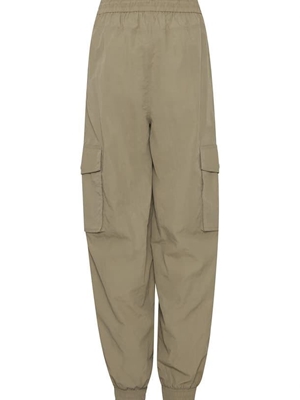 Pantalón THEJOGGCONCEPT jcflora stitch track pants marrón - Imagen 2