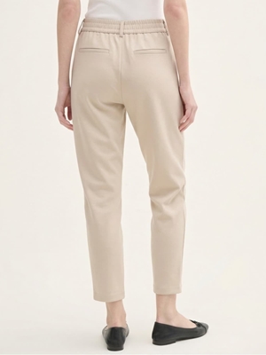 Pantalón TOM TAILOR 1021175 30026 CONSTRUCTED KNITTED PANTS CLOUD GREY - Imagen 2