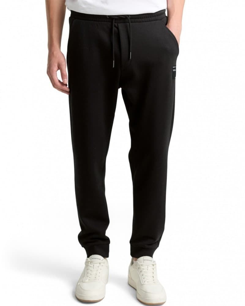 Pantalón Tom Tailor Solid Pant Black 1049485 29999 - Imagen 1
